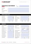 Questionnaire sur la bande transporteuse