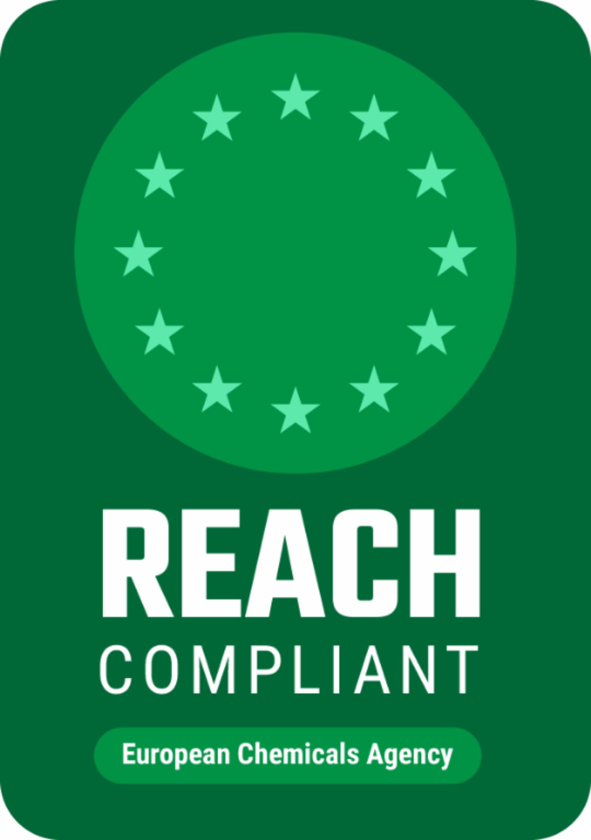 REACH Compliant conveyor belting badge
